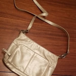 Tignanello gold crossbody beauty!